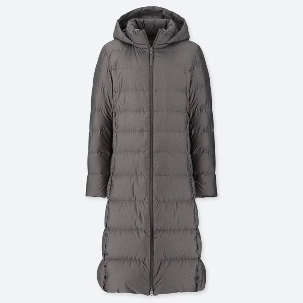 UNIQLO Ultra Light Down Long Grey (XXS) $129.90